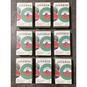 (9) Jukebox Watermelon Disco Natural Body Soap Bar Dr. Squatch Agave Poppy Seed